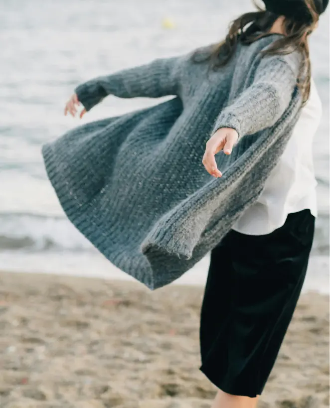 Accueil Cardigan long