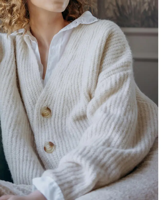 Accueil Cardigan oversize