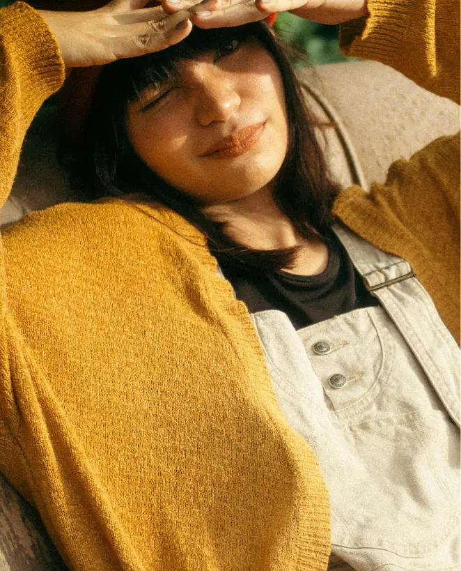 Accueil Cardigan coloré